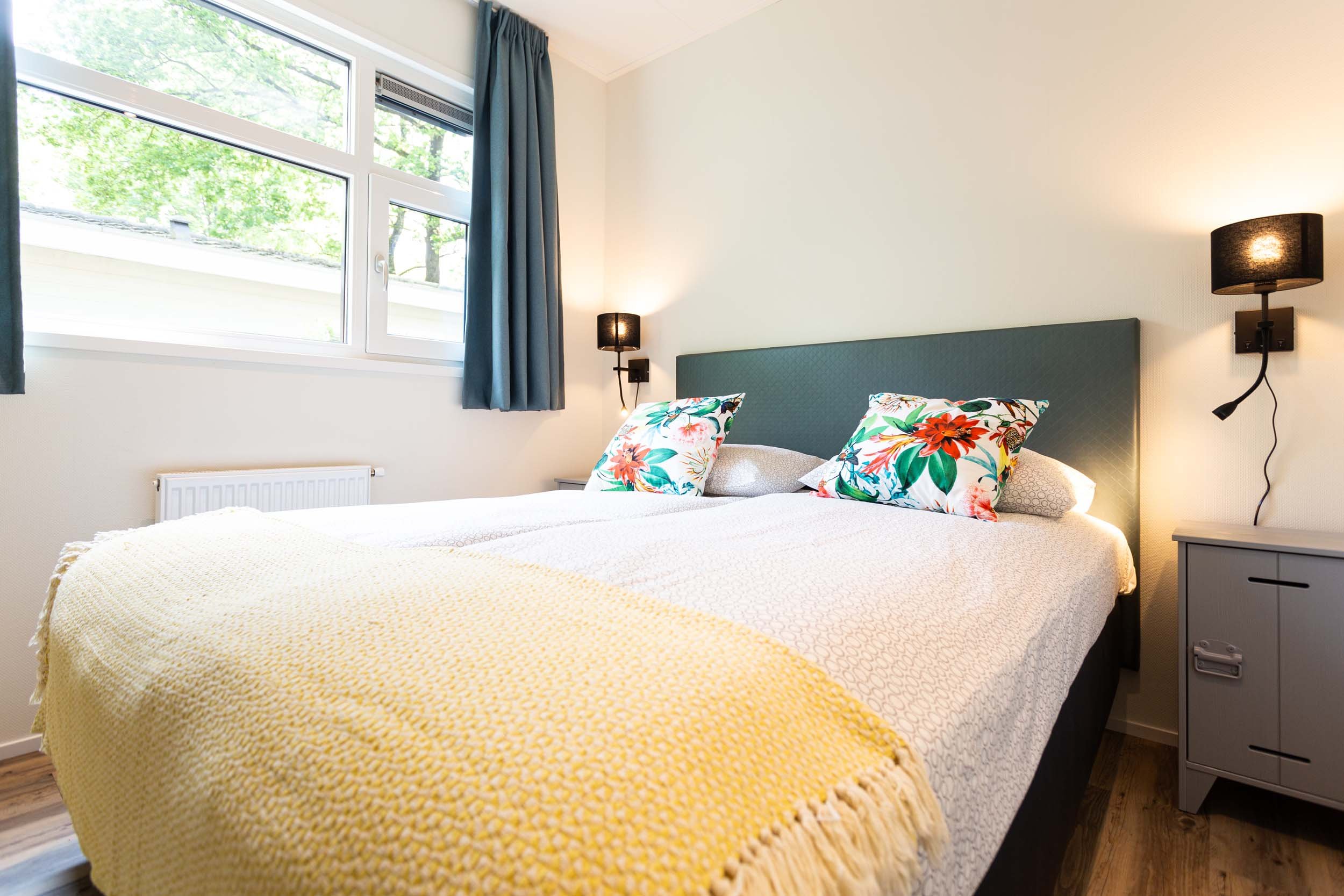 Recreatiepark t Gelloo - Module Special 4 personen wellness - 79 - Interieur - Slaapkamer - 1